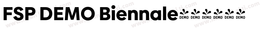 FSP DEMO Biennale字体转换